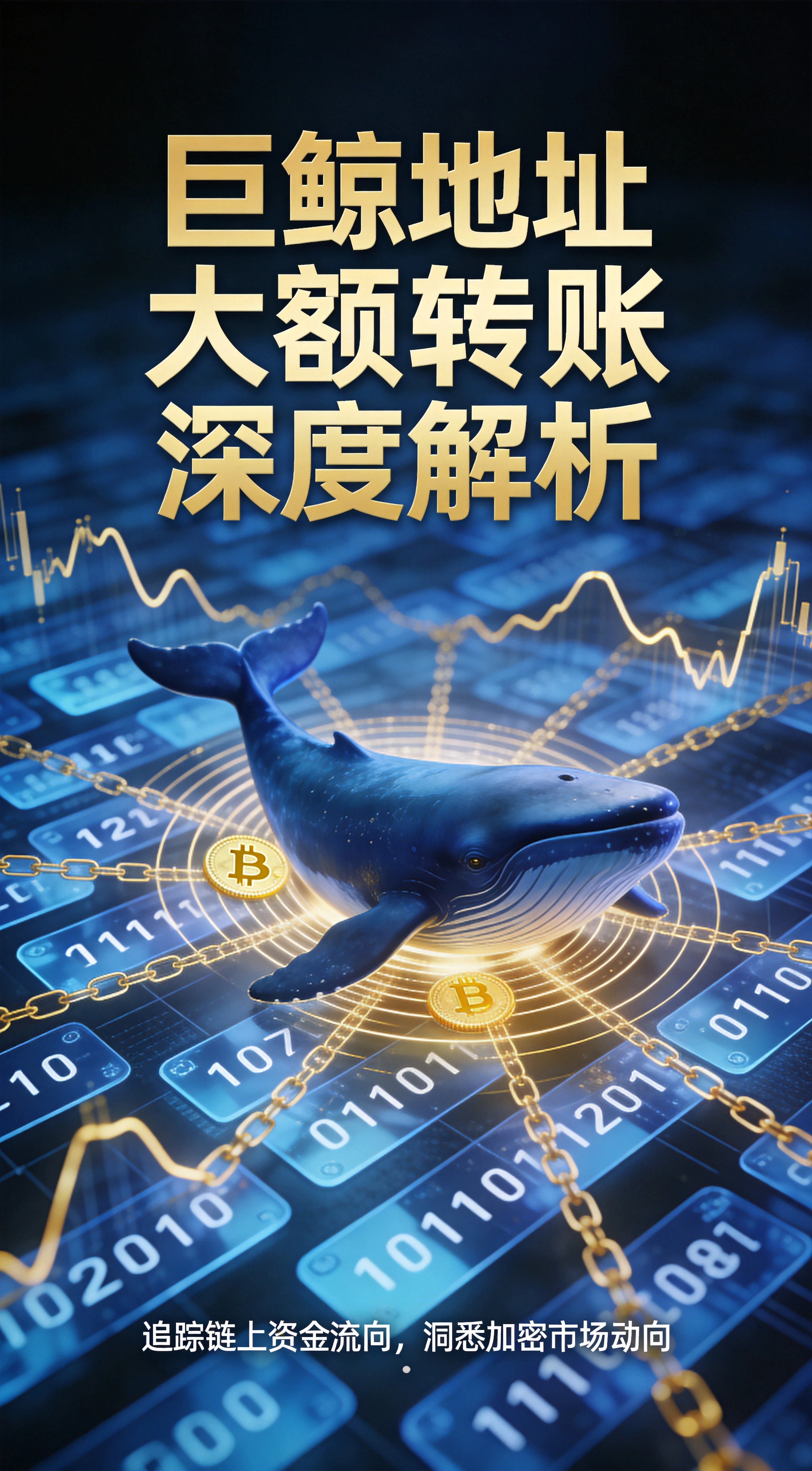 巨鲸地址再次大额转账： whale moves会引发市场什么连锁反应？